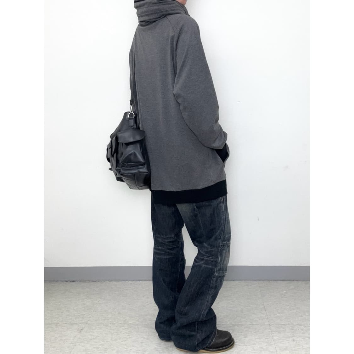 빈티지 락시크 하이넥 후드집업 상품이미지3