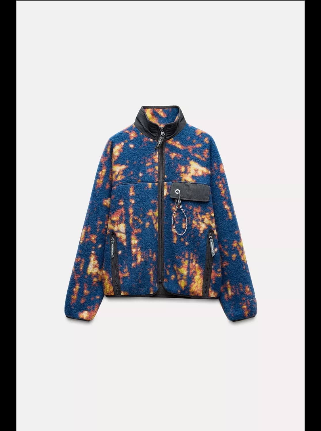 [S] 자라x앤드 원더 플리스 자켓 울 멀티컬러 상품이미지4