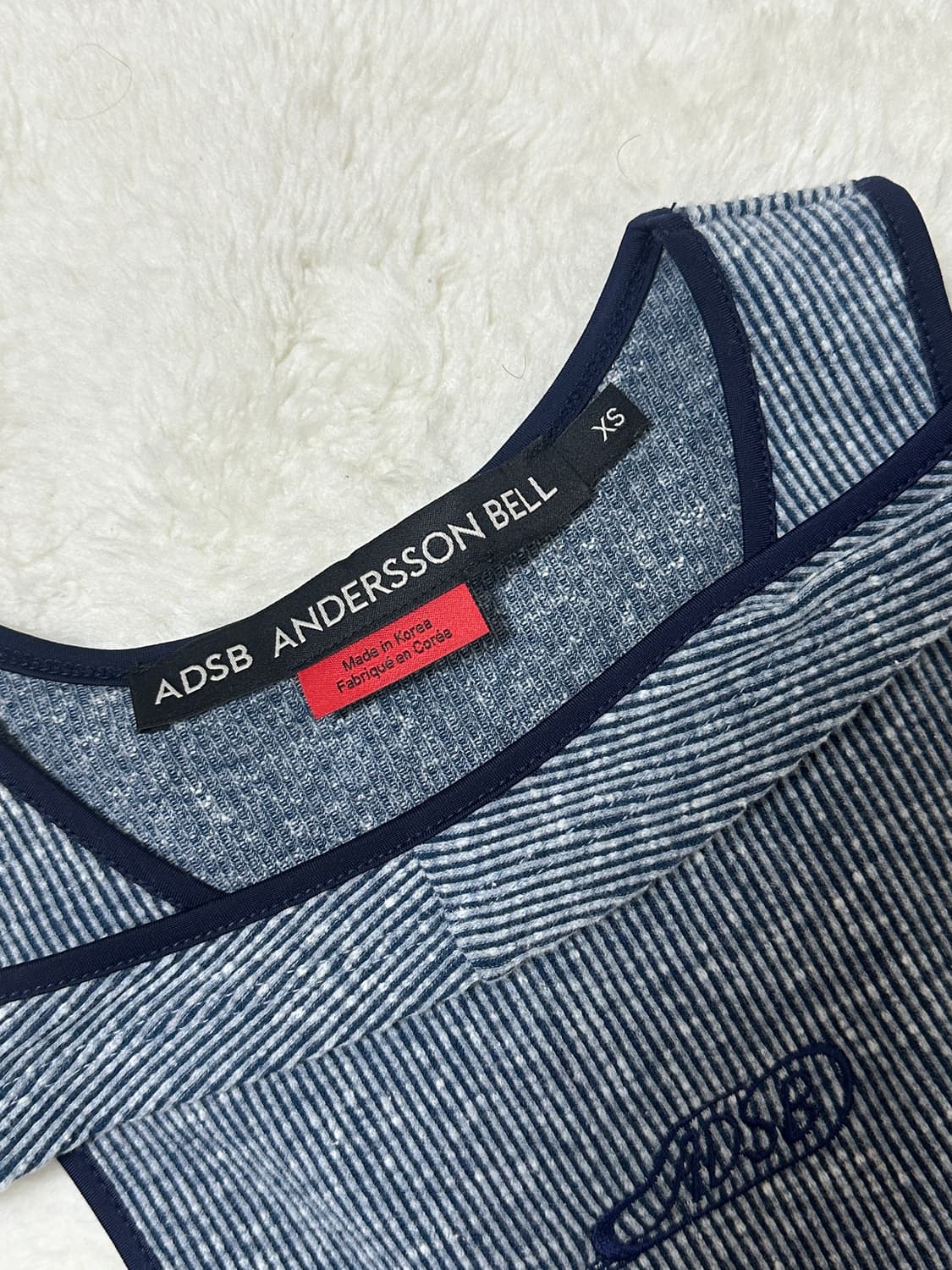 앤더슨벨 리나 컷아웃 레이어드 탑 XS  상품이미지4