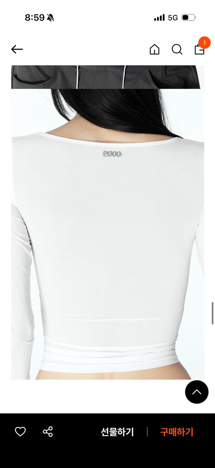 2000아카이브스 XENA CORSET TOP (white) 상품이미지5