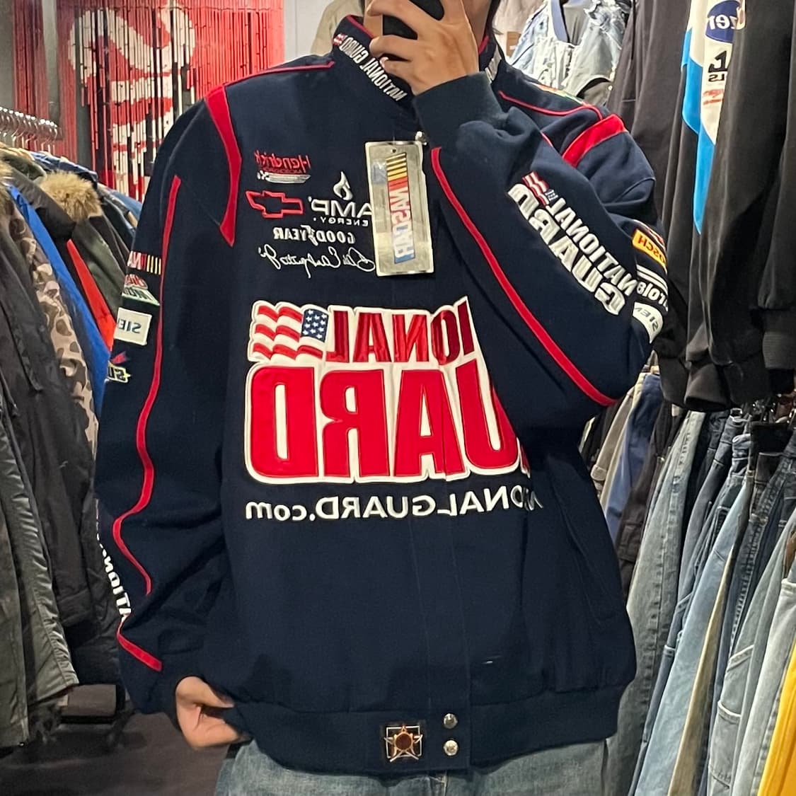 [IM] NATIONAL GUARD 내셔널 가드 네이비 코튼 상품이미지4