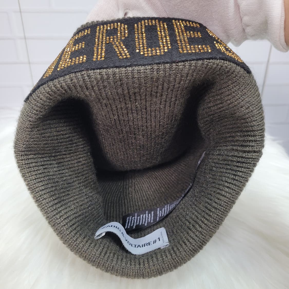 ZADIG & VOLTAIRE 쟈딕앤볼테르 울 비니 남여공용 새상품급 상품이미지7