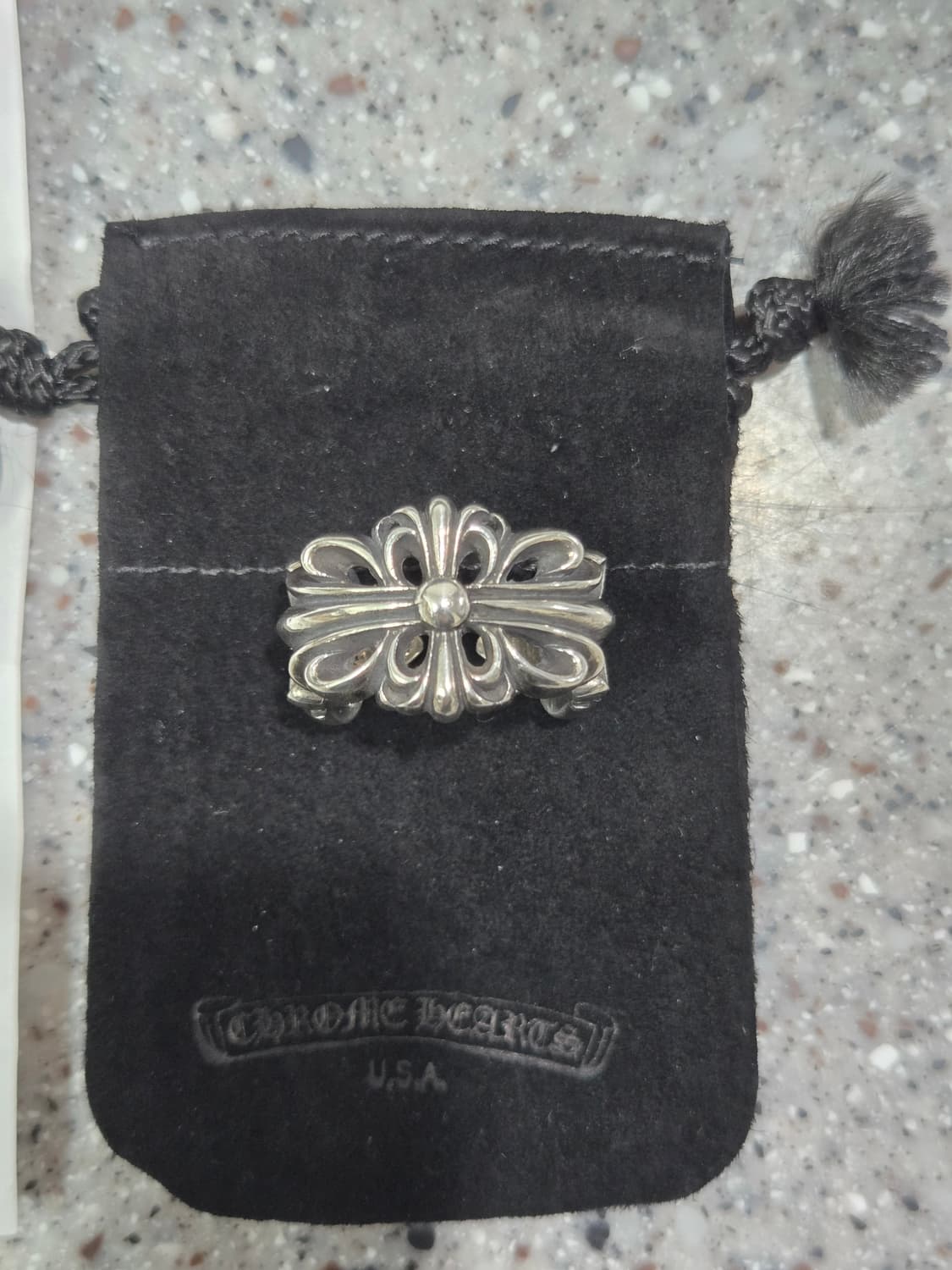 크롬하츠 더블 플로랄링 (정품) 상품이미지3