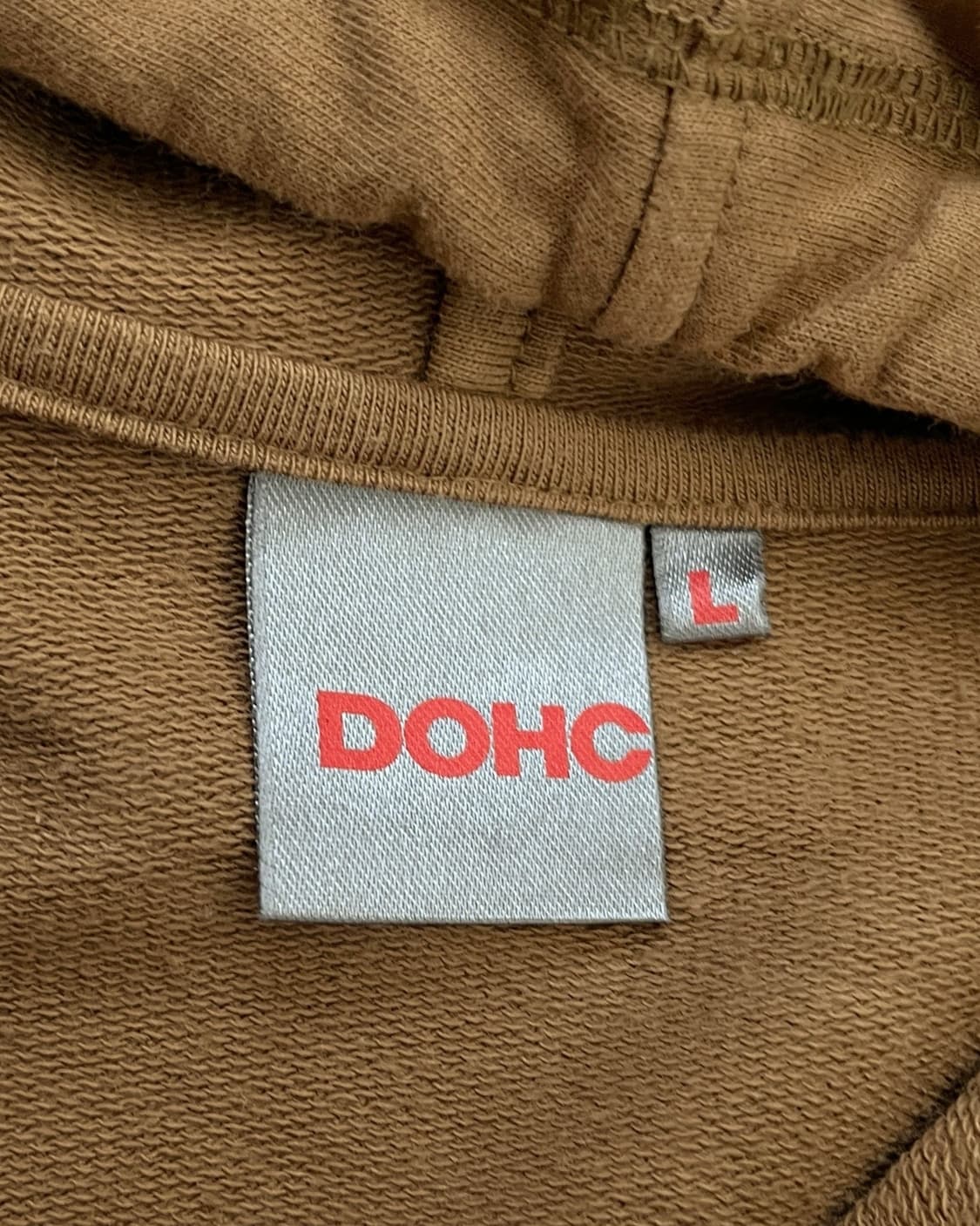 DOHC 00s 브라운 후드집업 상품이미지9
