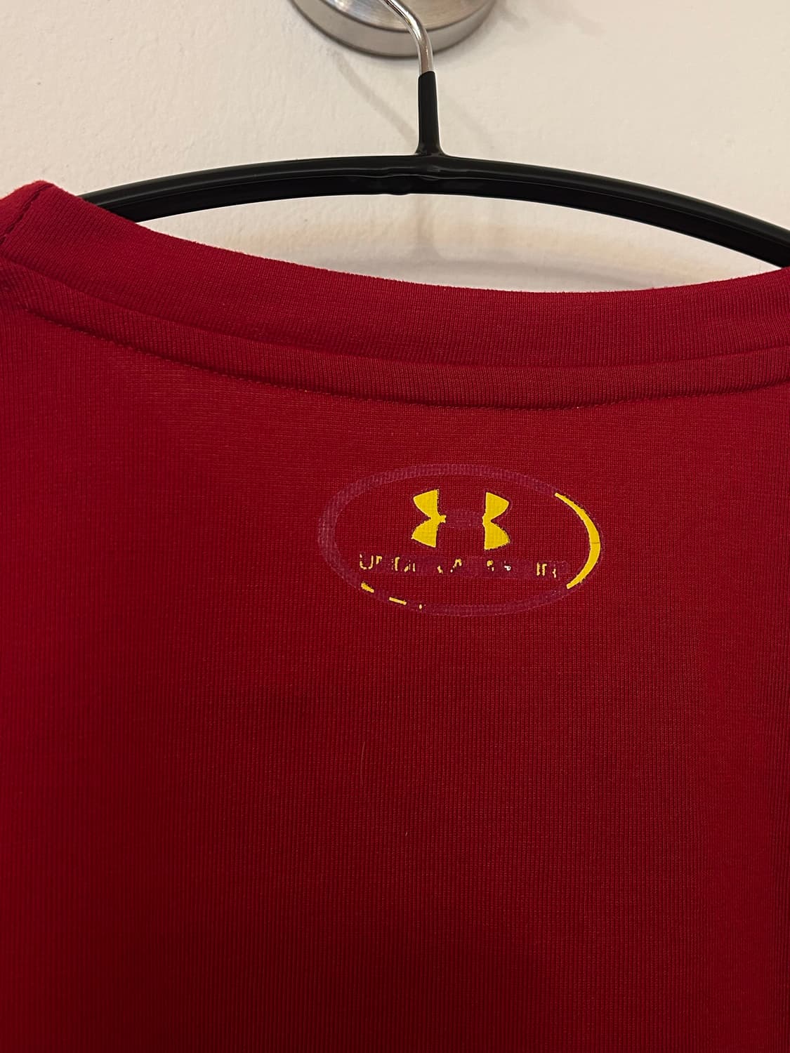 언더아머 빨간색 반팔 티셔츠 L (실측105) 상품이미지9