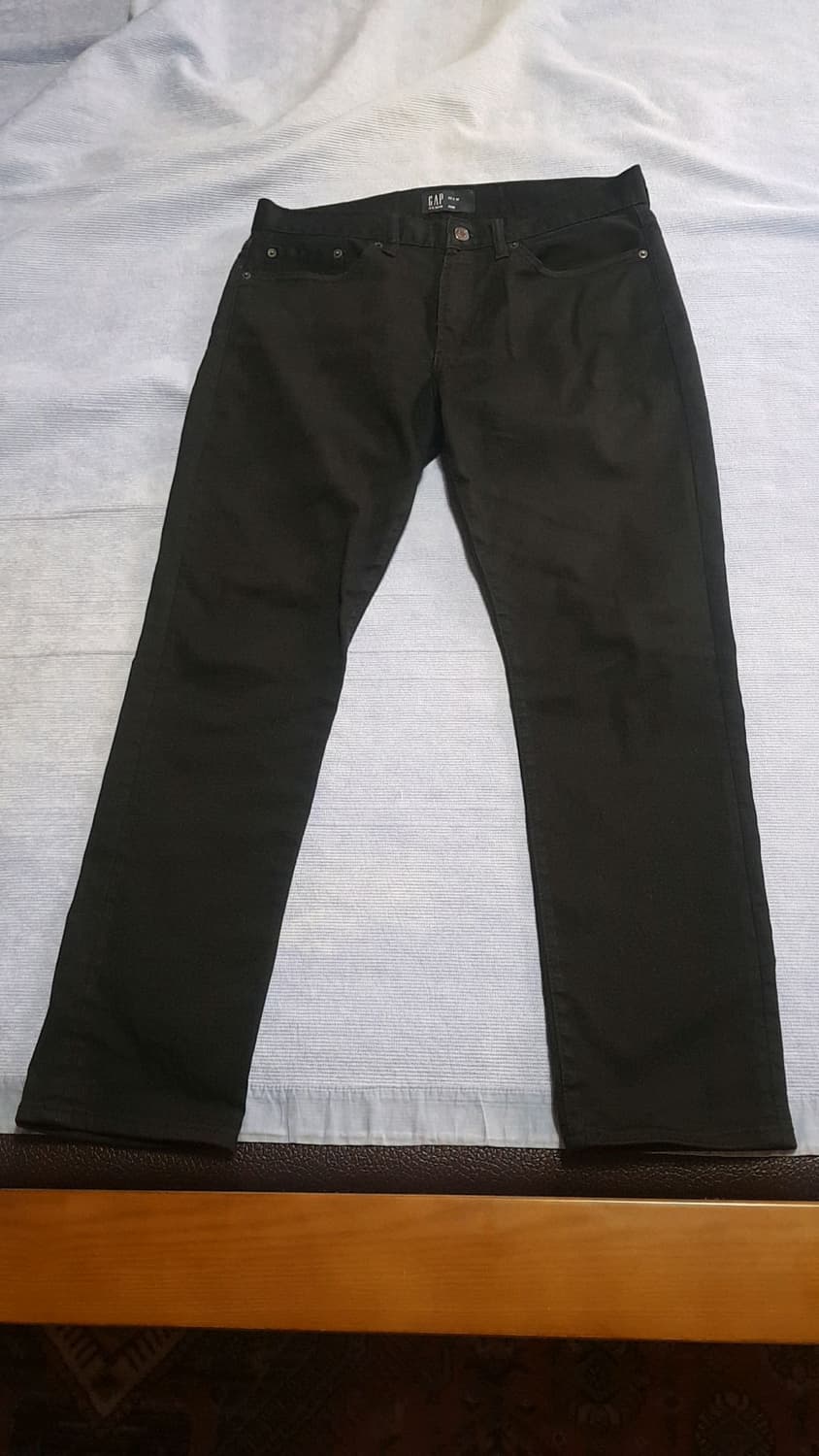 GAP 스판블랙진 33인치 기장102 상품이미지1