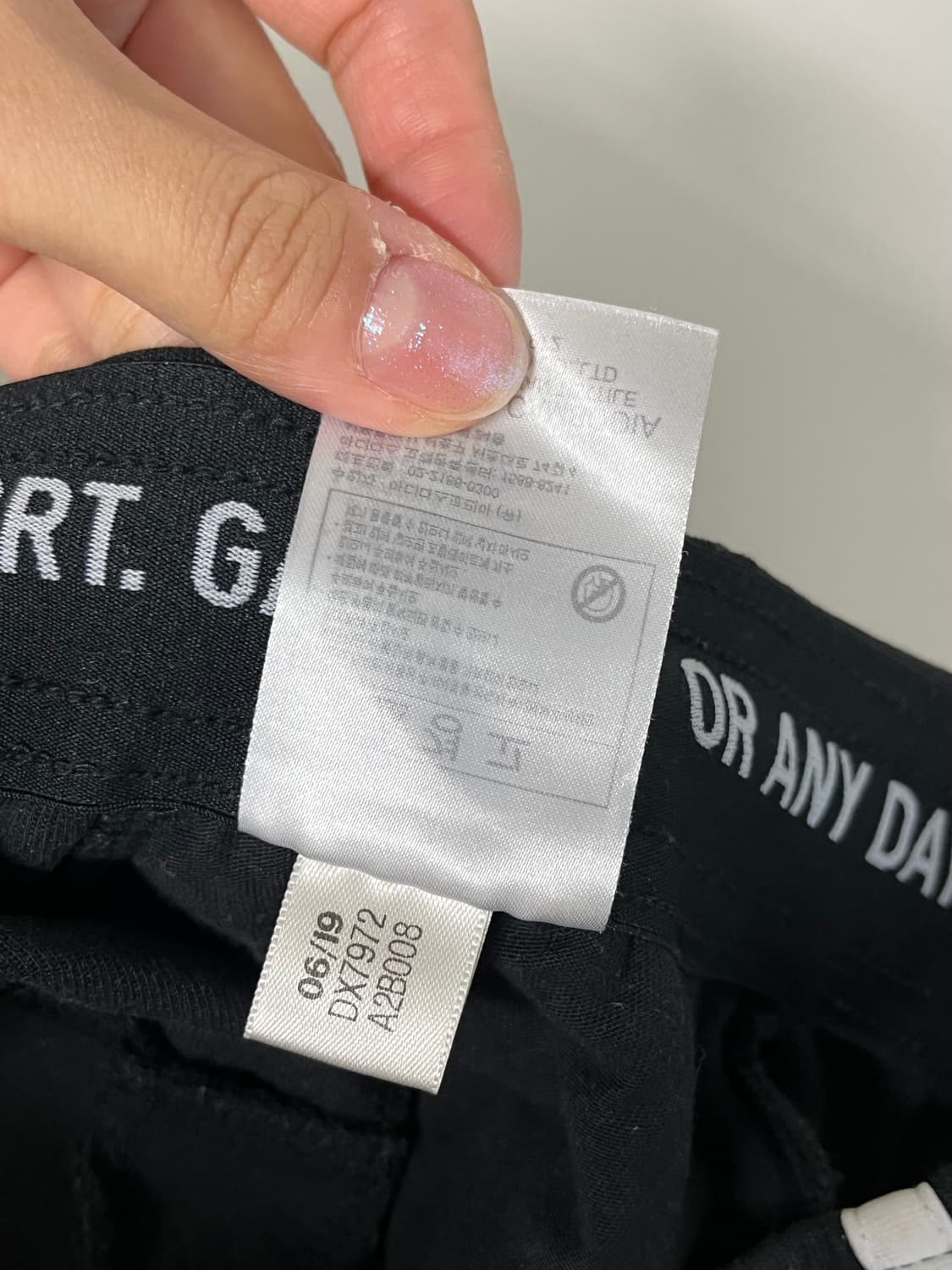 S) 아디다스 3S 트랙 팬츠 블랙 상품이미지5