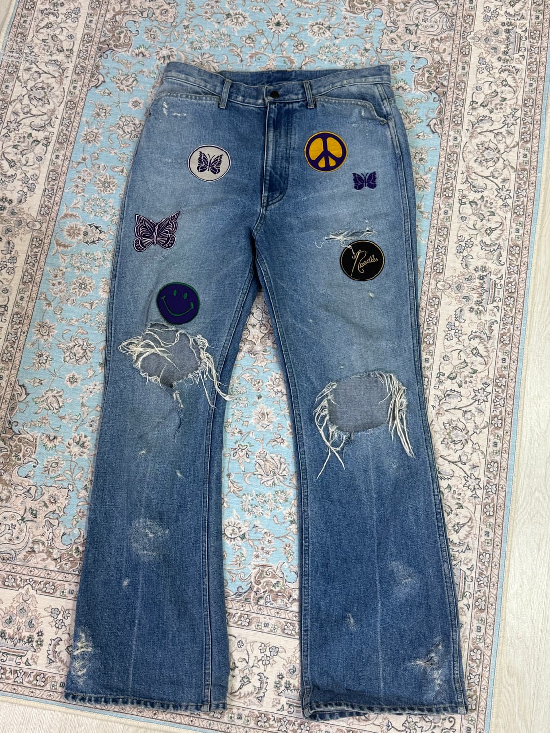 니들스 버터플라이 데님팬츠 상품이미지1