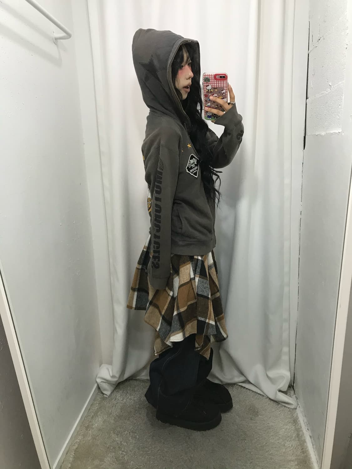 Vanson Brown Full Zip-Up 상품이미지4