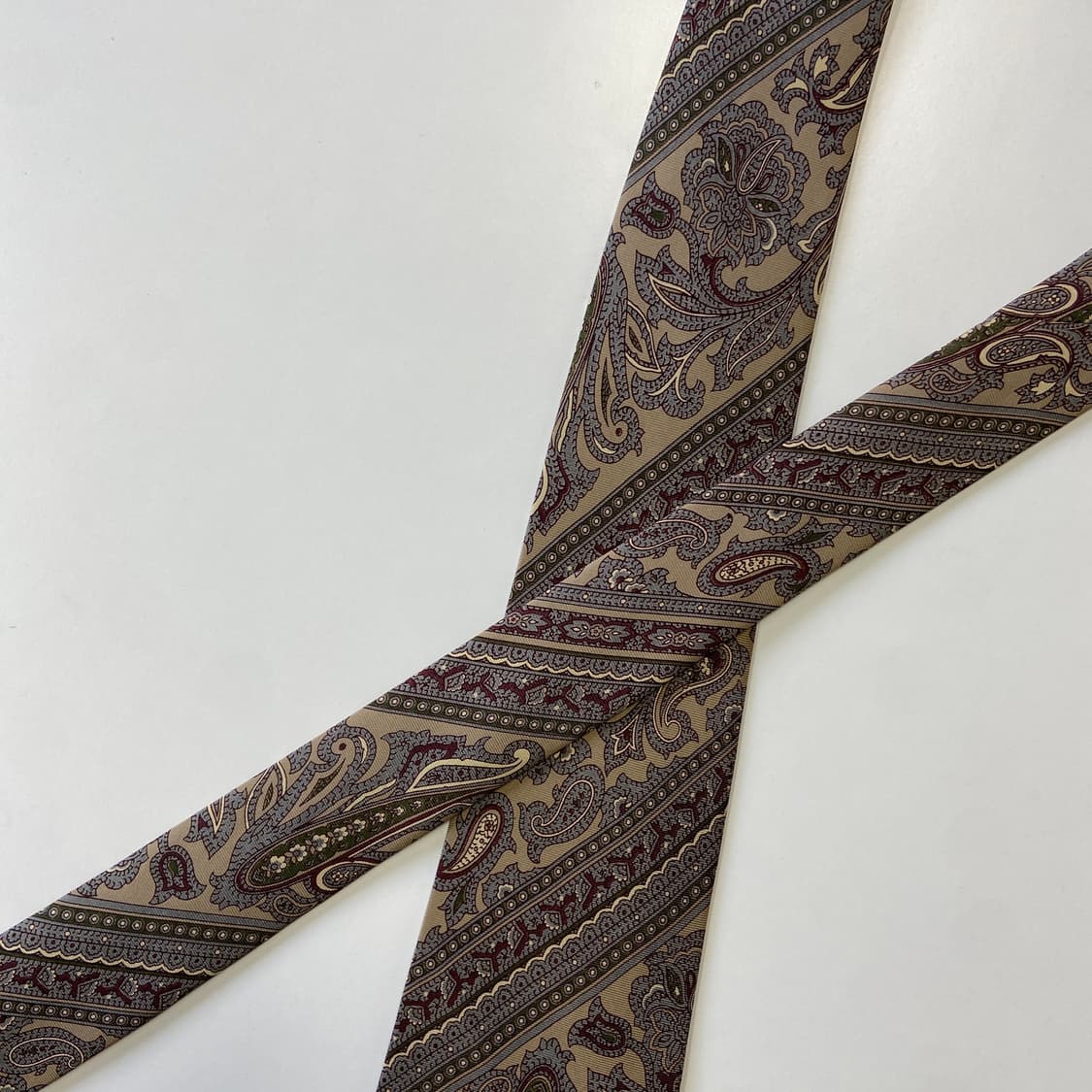 버버리 명품 정품 페이즐리 넥타이 (Burberry) 상품이미지4