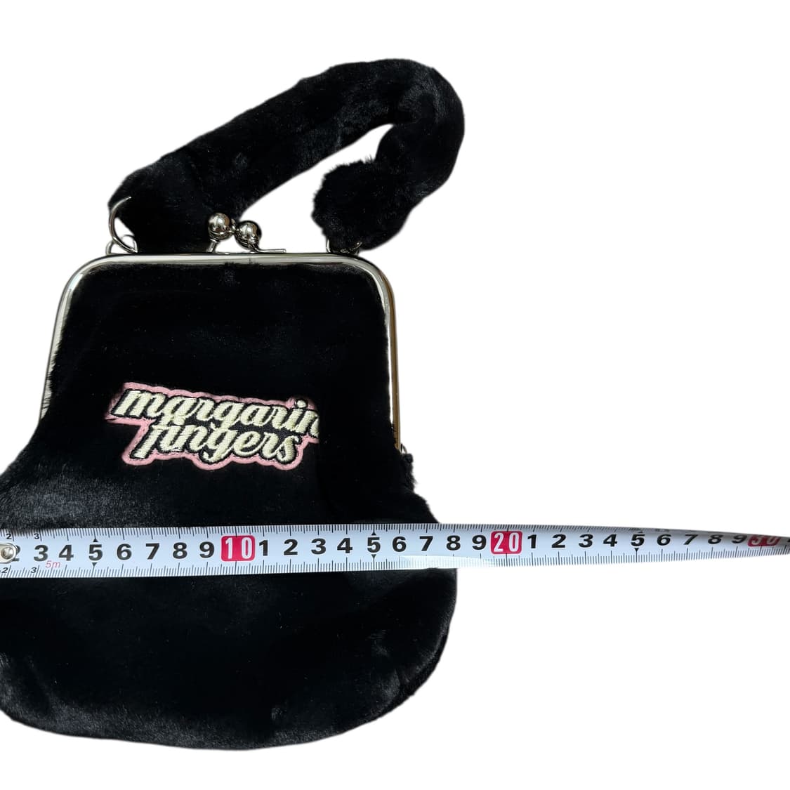 마가린핑거스 에코 퍼 미니백 블랙 가방 상품이미지6