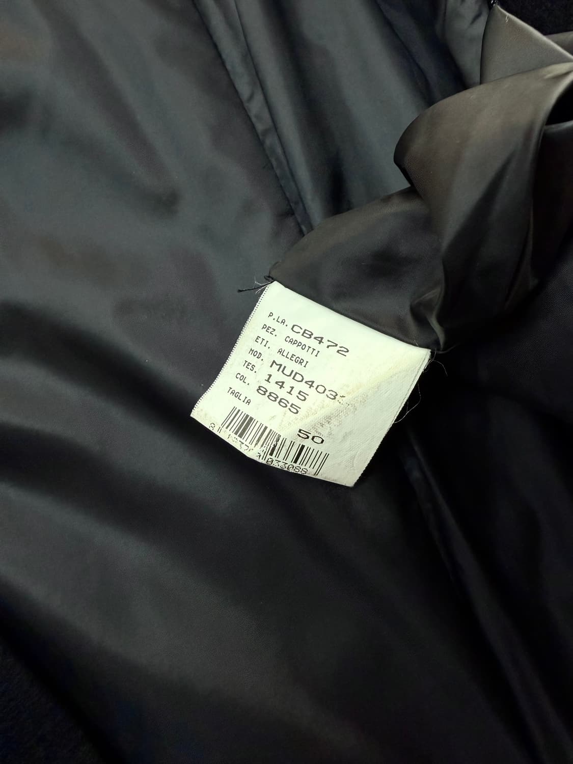 50/ 알레그리 레인 캐시미어 테크놀로지 코트 자켓 상품이미지10