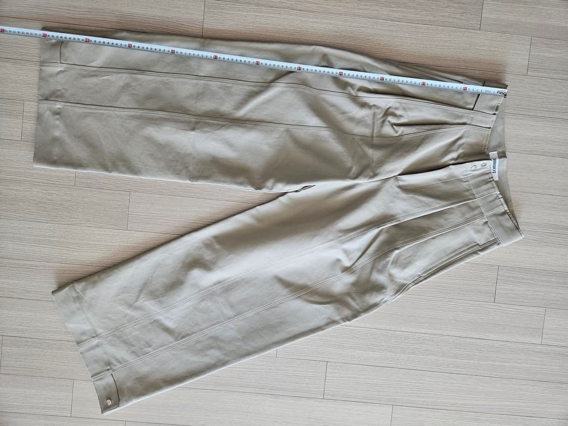 비롯 카키 기와 슬랙스 와이드팬츠  상품이미지6