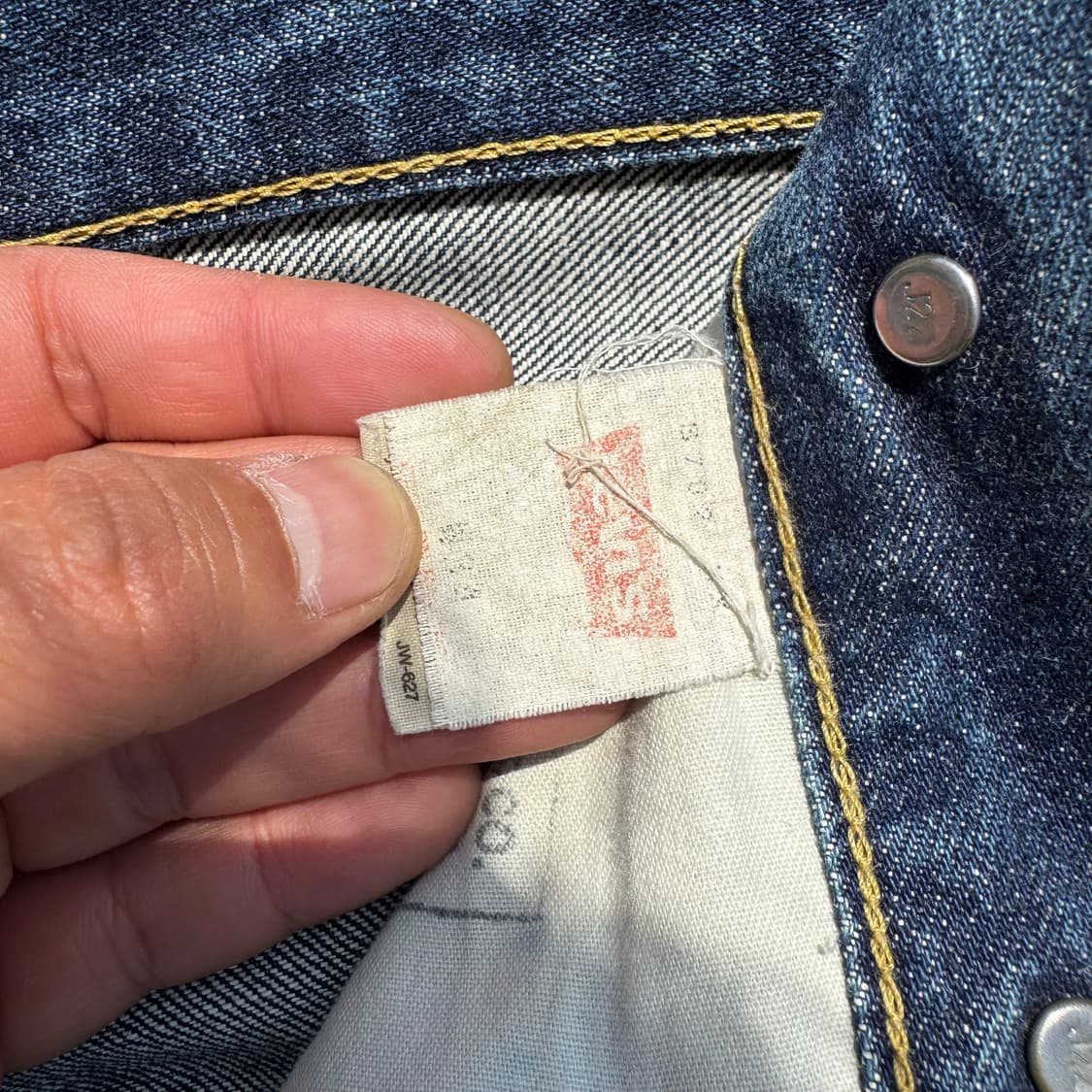 [34] 90s Levis s702 리바이스 셀비지 데님 팬츠 상품이미지9