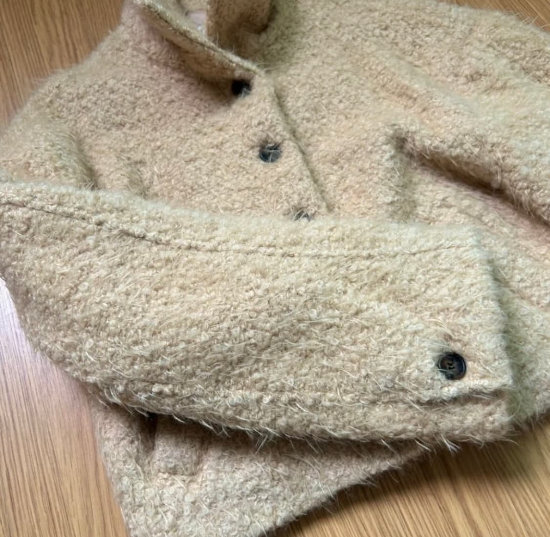 부클 숏코트 상품이미지2