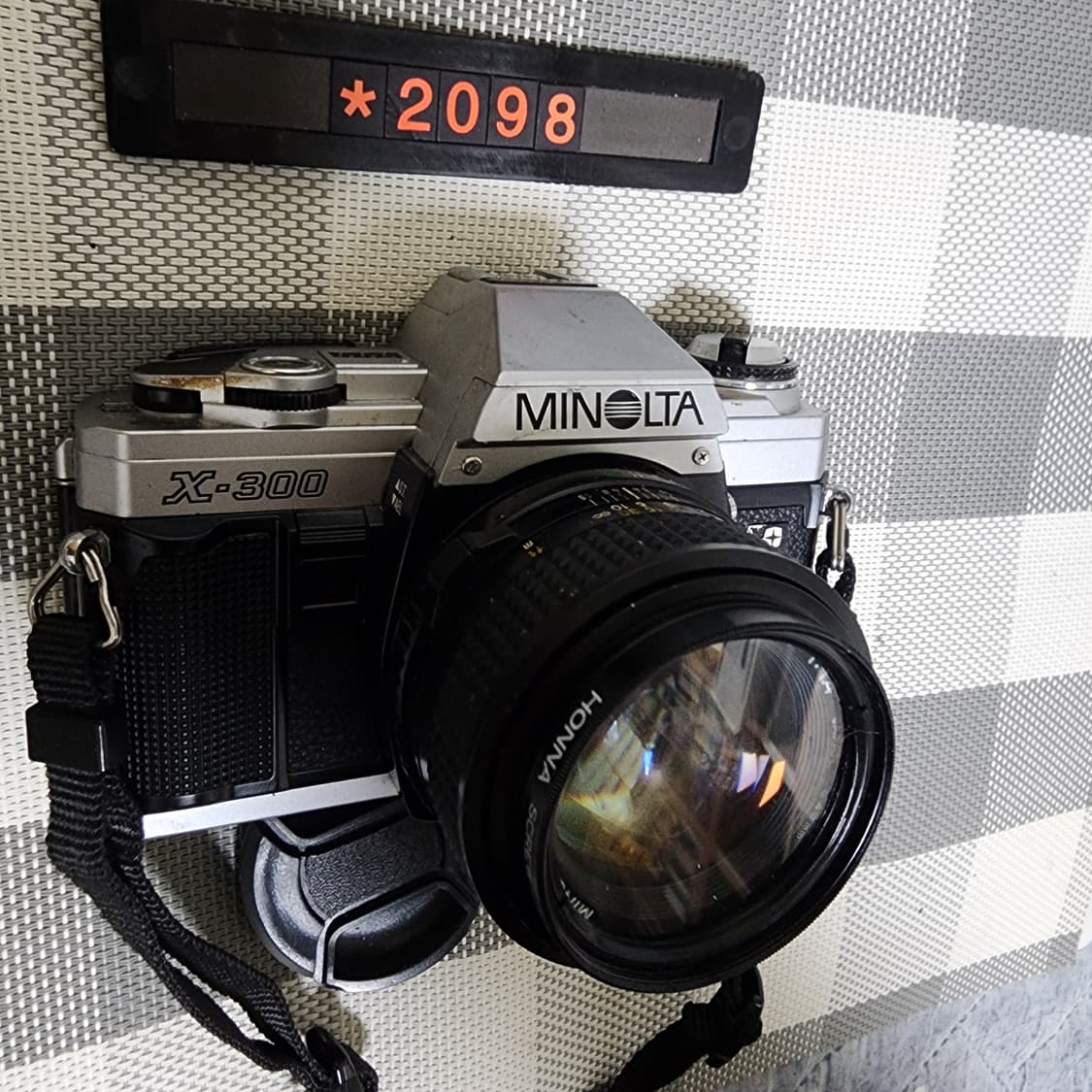 미놀타 X-300 필름카메라 1.4 단렌즈 실버바디 상품이미지2