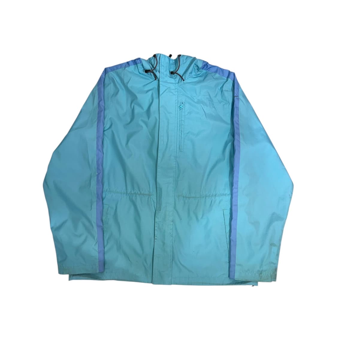 00s 나이키 블루 일본판 후드 바람막이 트랙 자켓 L 상품이미지5