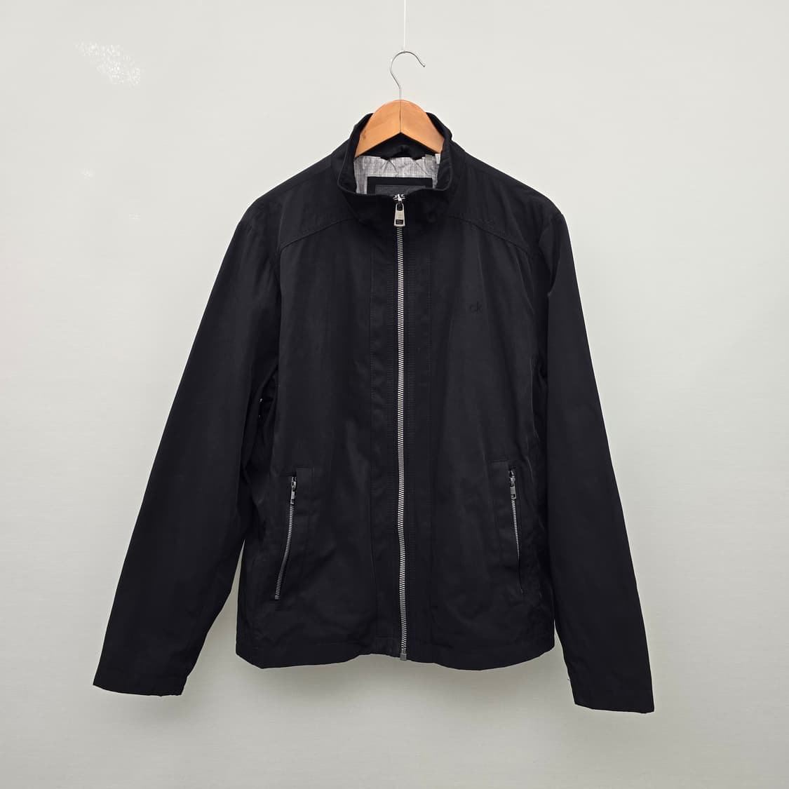 캘빈클라인 블랙 남성 간절기 자켓 상품이미지1