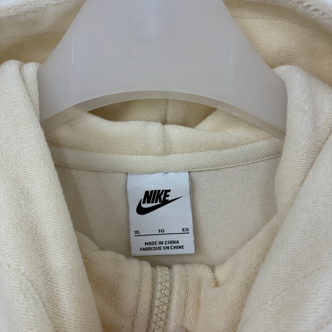 나이키 데이지 프렌치 테리 반집업 후드 반팔 티셔츠 상품이미지6