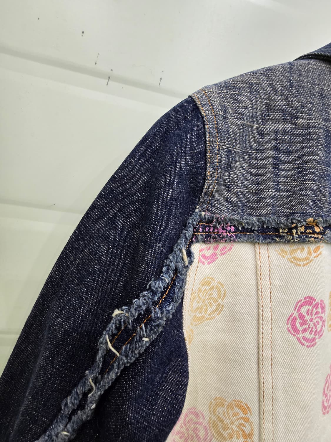 모스키노 플라워 프린팅 데님 자켓 상품이미지7