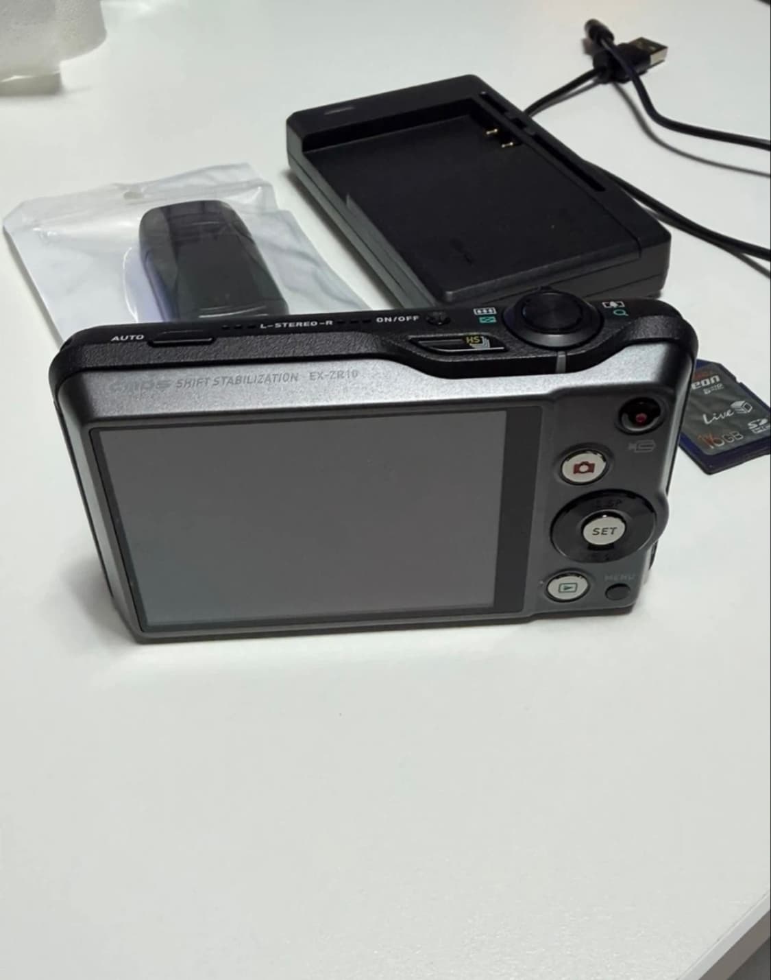 카시오 엑슬림 EX-ZR10 빈티지 디카 (작례O) 상품이미지2