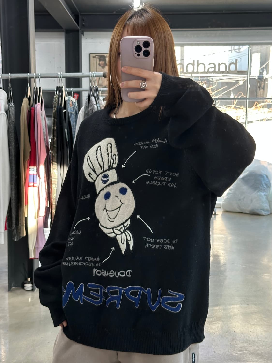 슈프림 22FW 도우보이 크루넥 울 스웨터 상품이미지4