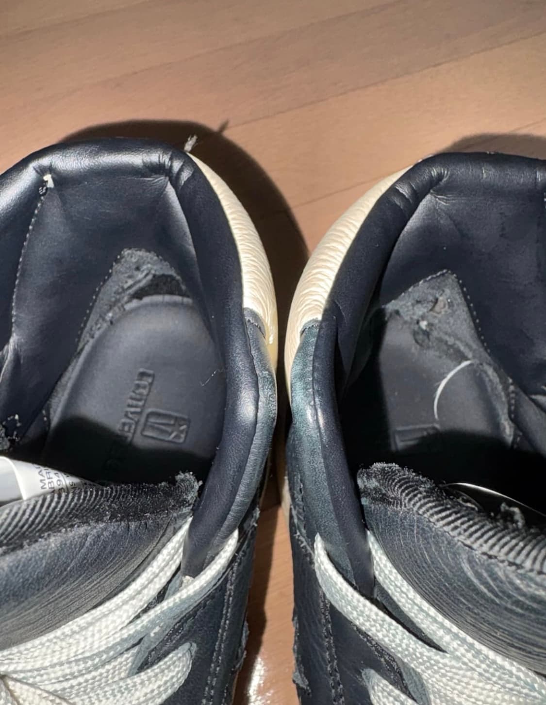 컨버스 x 릭오웬스 다크쉐도우 터보웨폰 블랙크림 상품이미지7