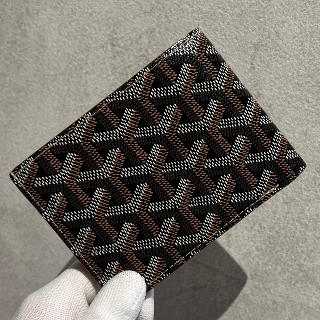 S OS사이즈 고야드 빅투와르 반지갑 블랙텐 (풀구성) 상품이미지2