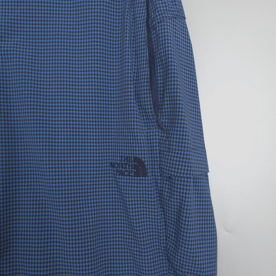 노스페이스 THE NORTH FACE 기능성 체크 반바지 네이비 88   상품이미지4
