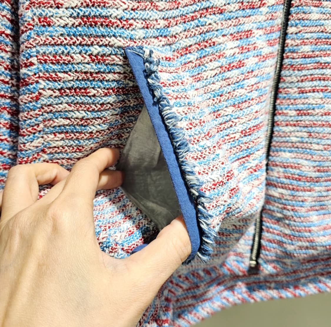 시스템 트위드 재킷 상품이미지4