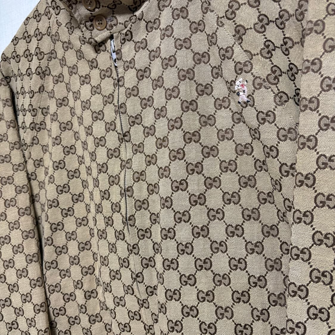 [50/새상품급] 구찌 자카드 집업 자켓 상품이미지2