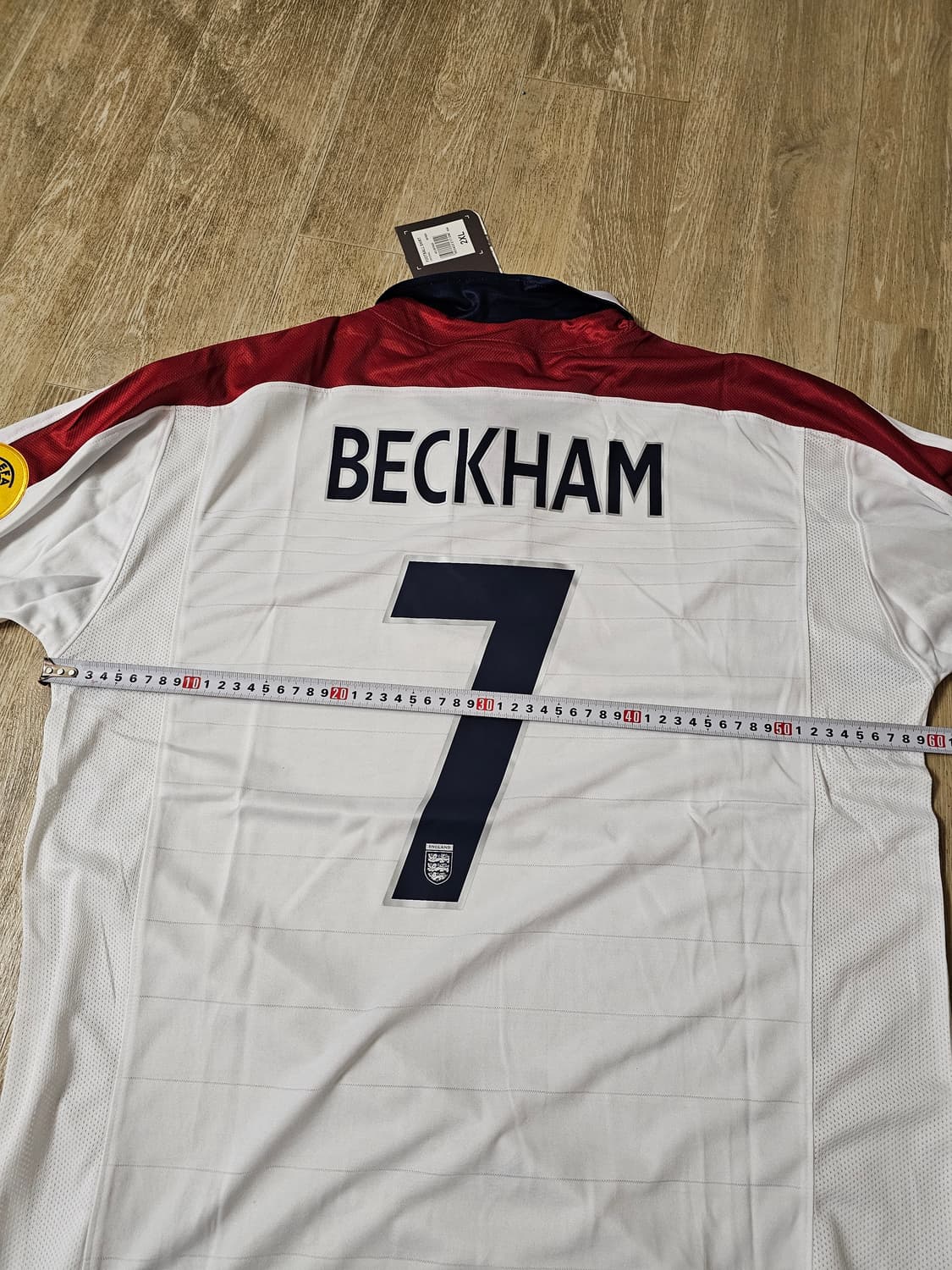 잉글랜드 국가대표 베컴 마킹 올드 유니폼 레트로 유니폼 상품이미지7
