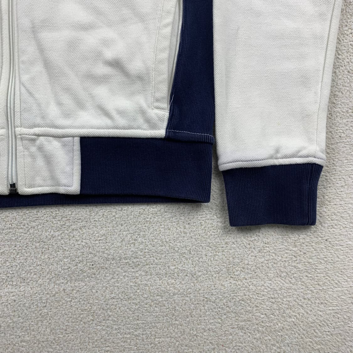 폴로 랄프로렌 빅포니 코튼 집업 져지 화이트 상품이미지6