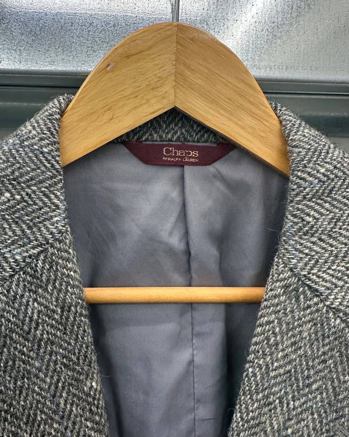 (S)90'S CHAPS 울 블레이져-M1385 상품이미지3