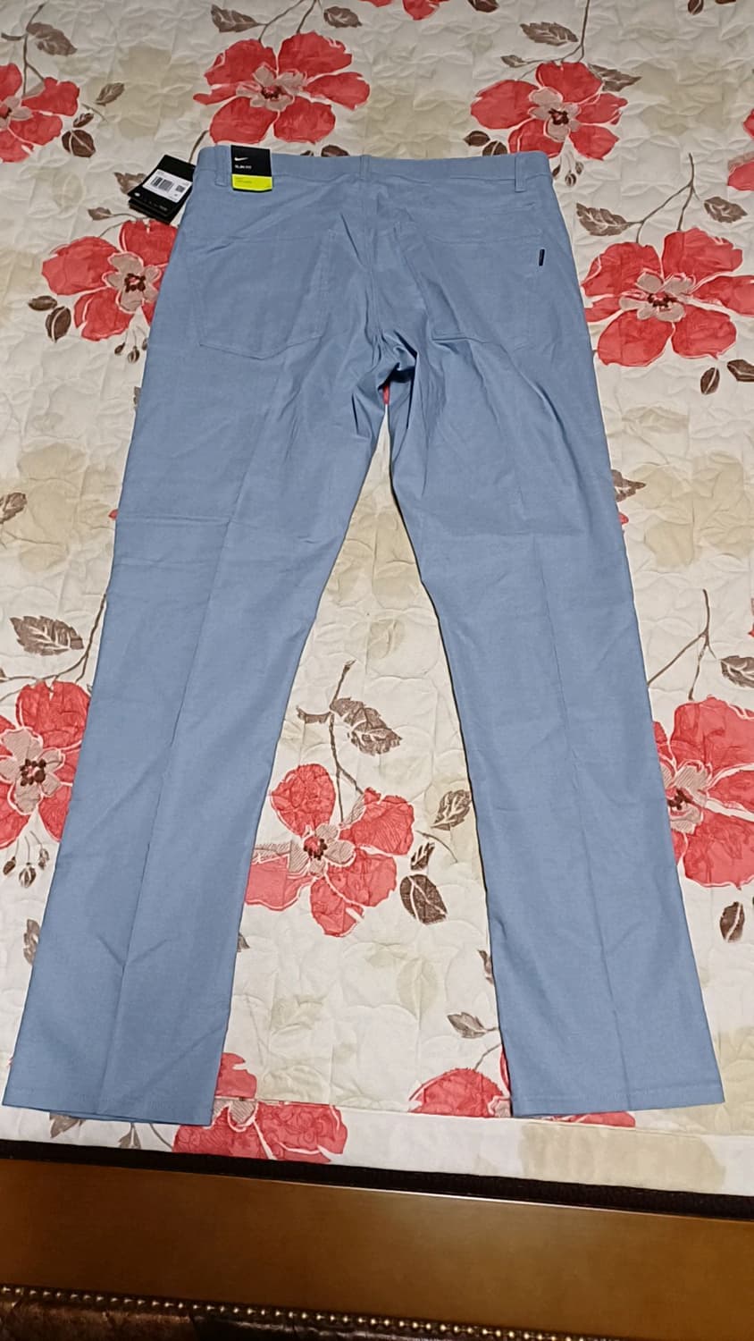 나이키골프 미사용 얇은스판면바지 실측33인치 기장107 상품이미지6