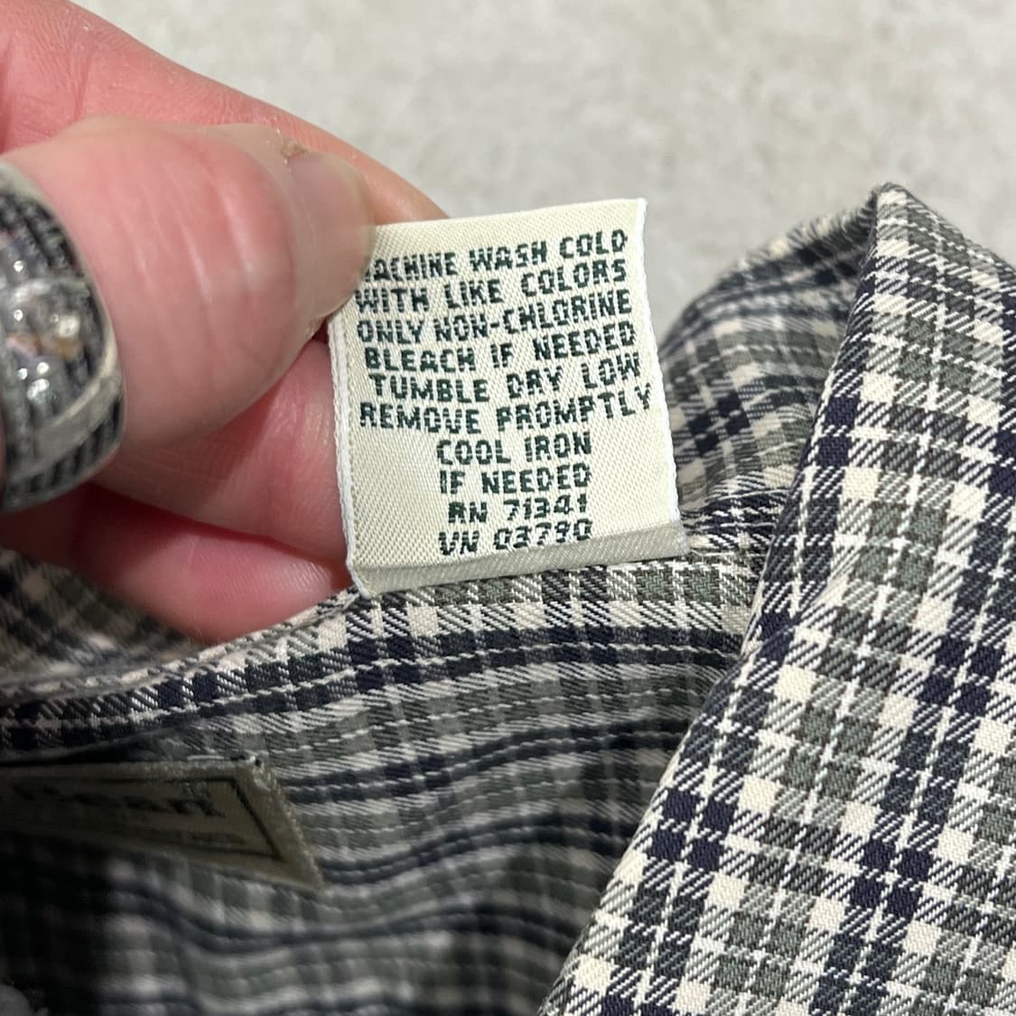 엘엘빈 워크 체크셔츠 s09523 상품이미지6