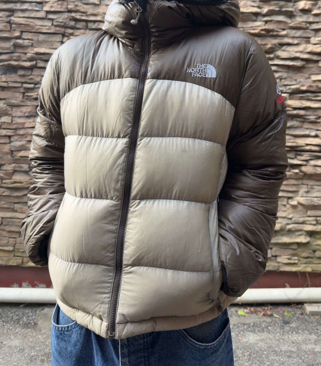 00s 노스페이스 아콘카구아 후디 two tone 상품이미지2