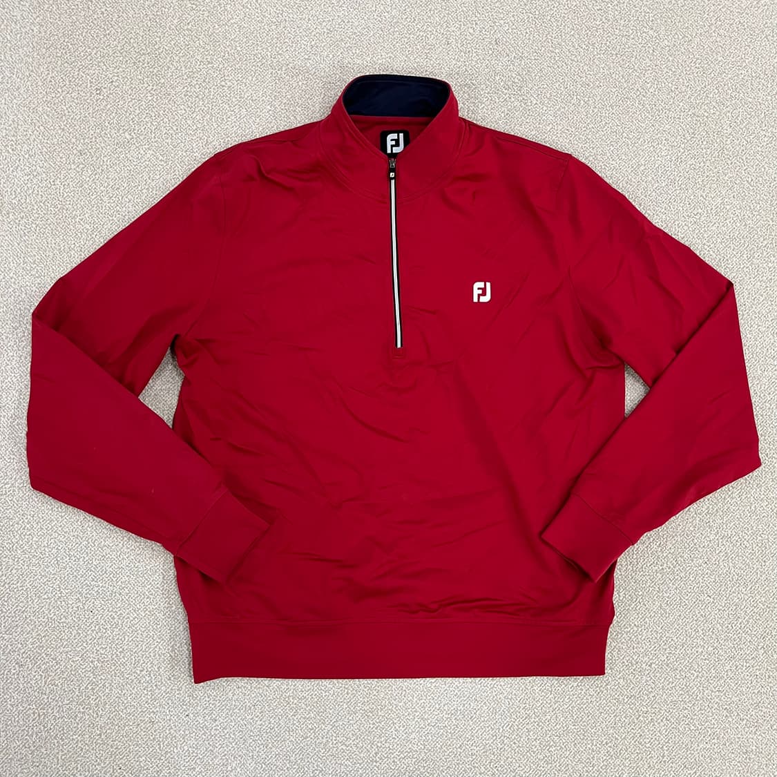 XL 풋조이 골프 하프 집업 티셔츠 0210M 상품이미지1