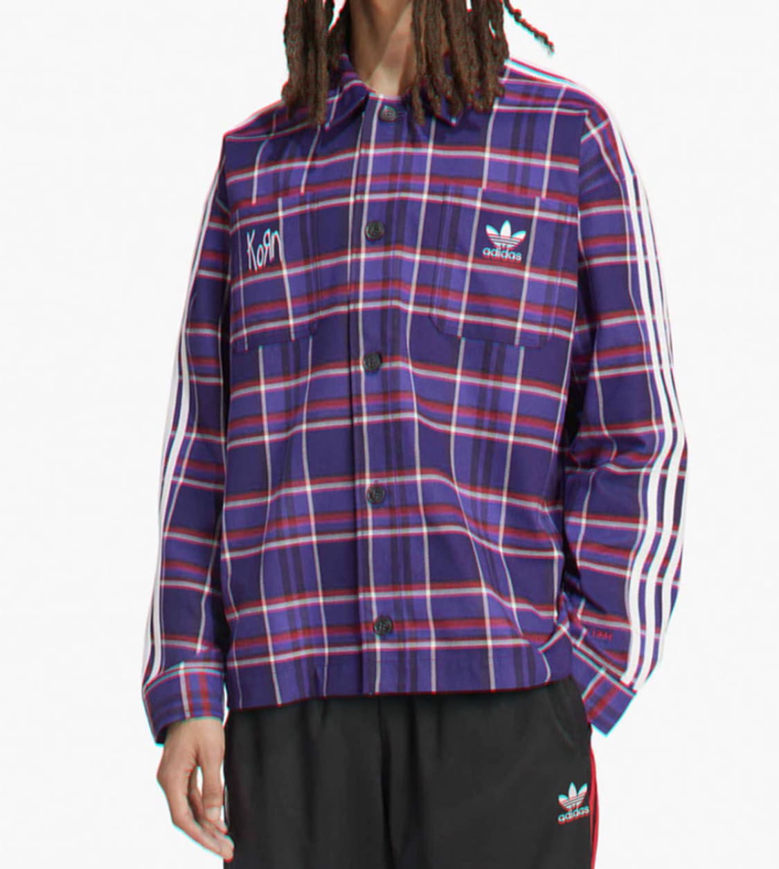 아디다스X KORN 오버셔츠 /새상품  상품이미지8