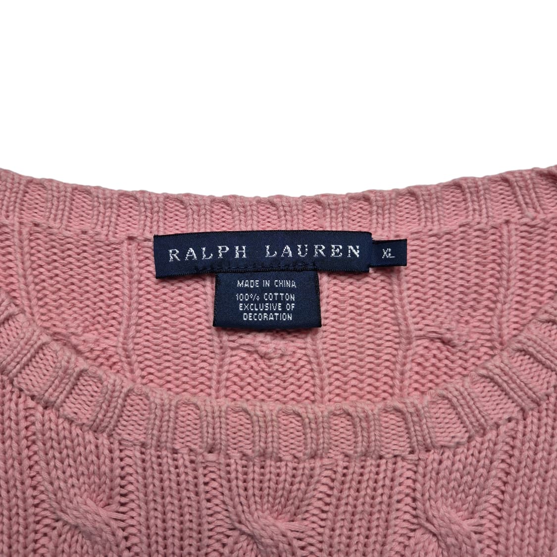 [XL] 폴로 랄프로렌 코튼 케이블 니트 상품이미지6