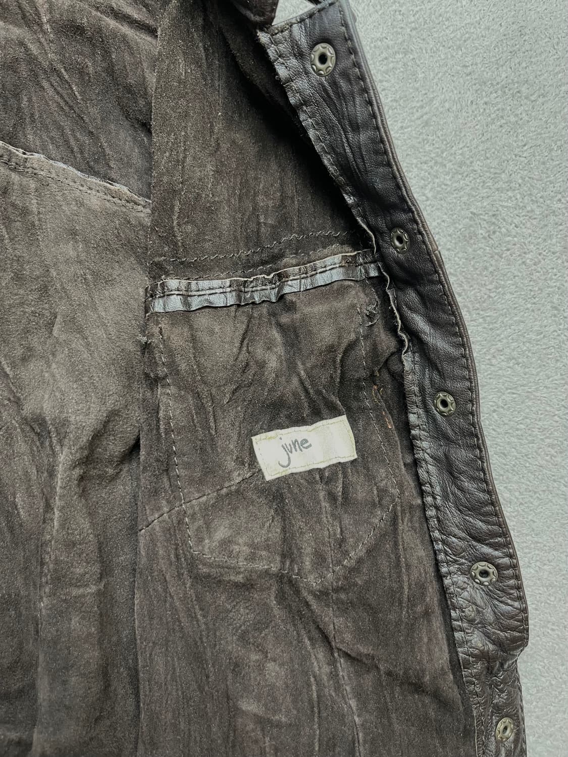 [xs] JUNE 라이더자켓 - 양가죽자켓 상품이미지8