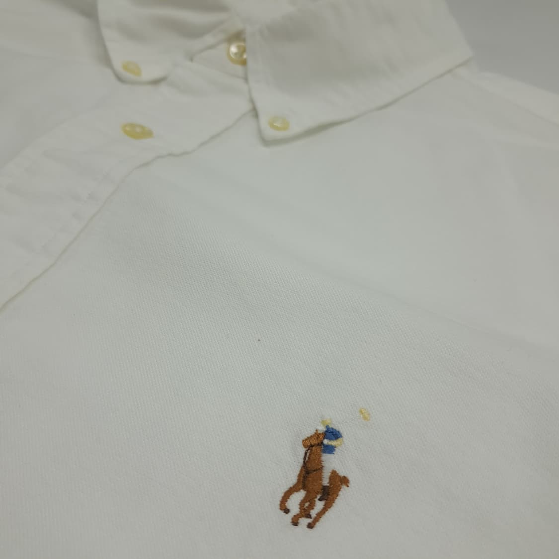 Co632 XL 폴로 랄프로렌 화이트 긴팔 셔츠 남방 상품이미지6