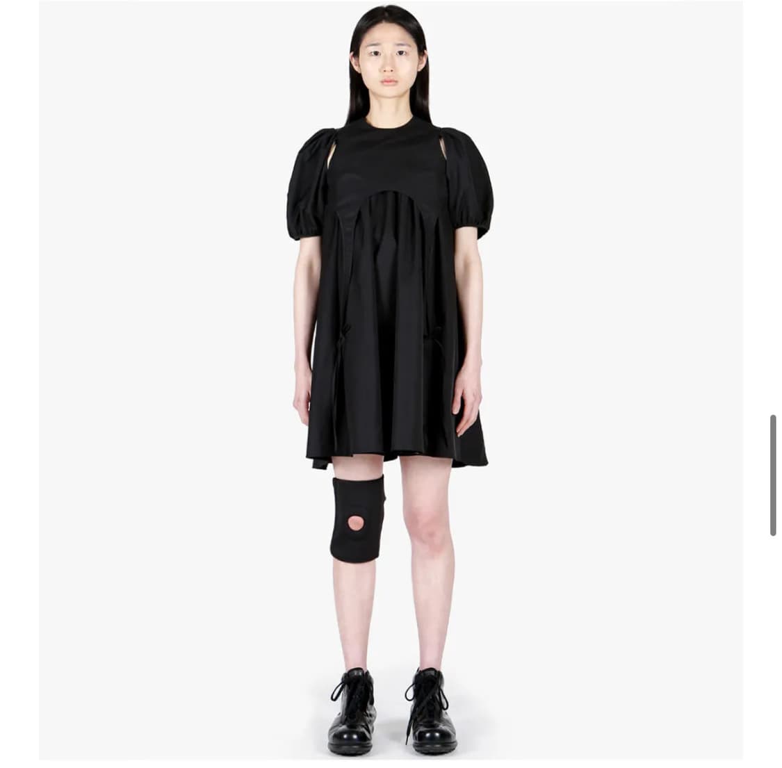 (언노운블루) 쉐이빙 탑 - 블랙 상품이미지4