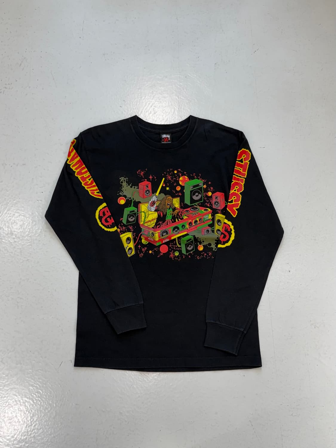Stussy Dj Vampire Long Sleeve 상품이미지1