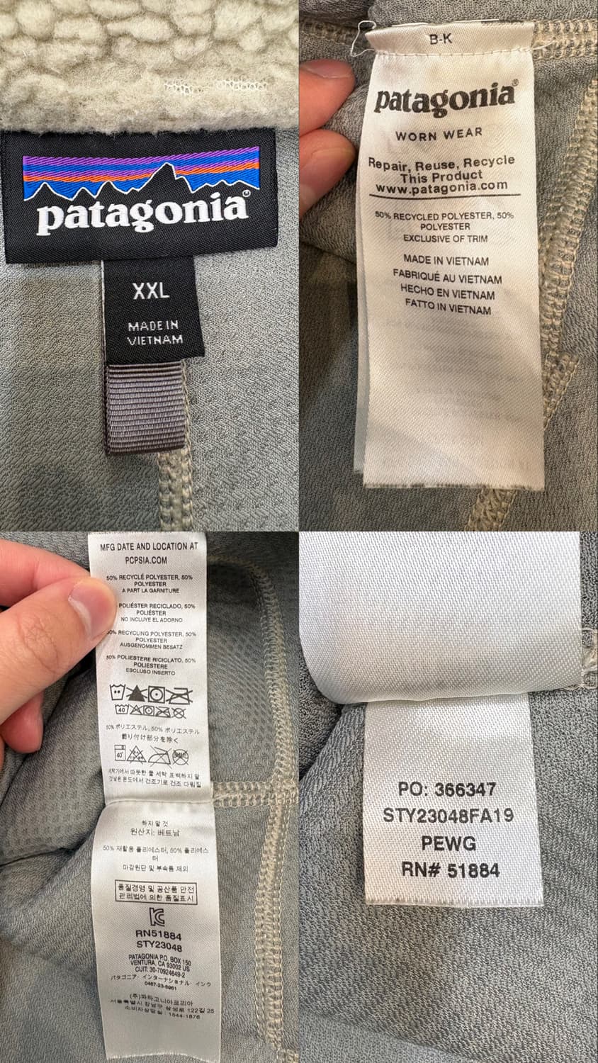 파타고니아 레트로 플리스 베스트  상품이미지10