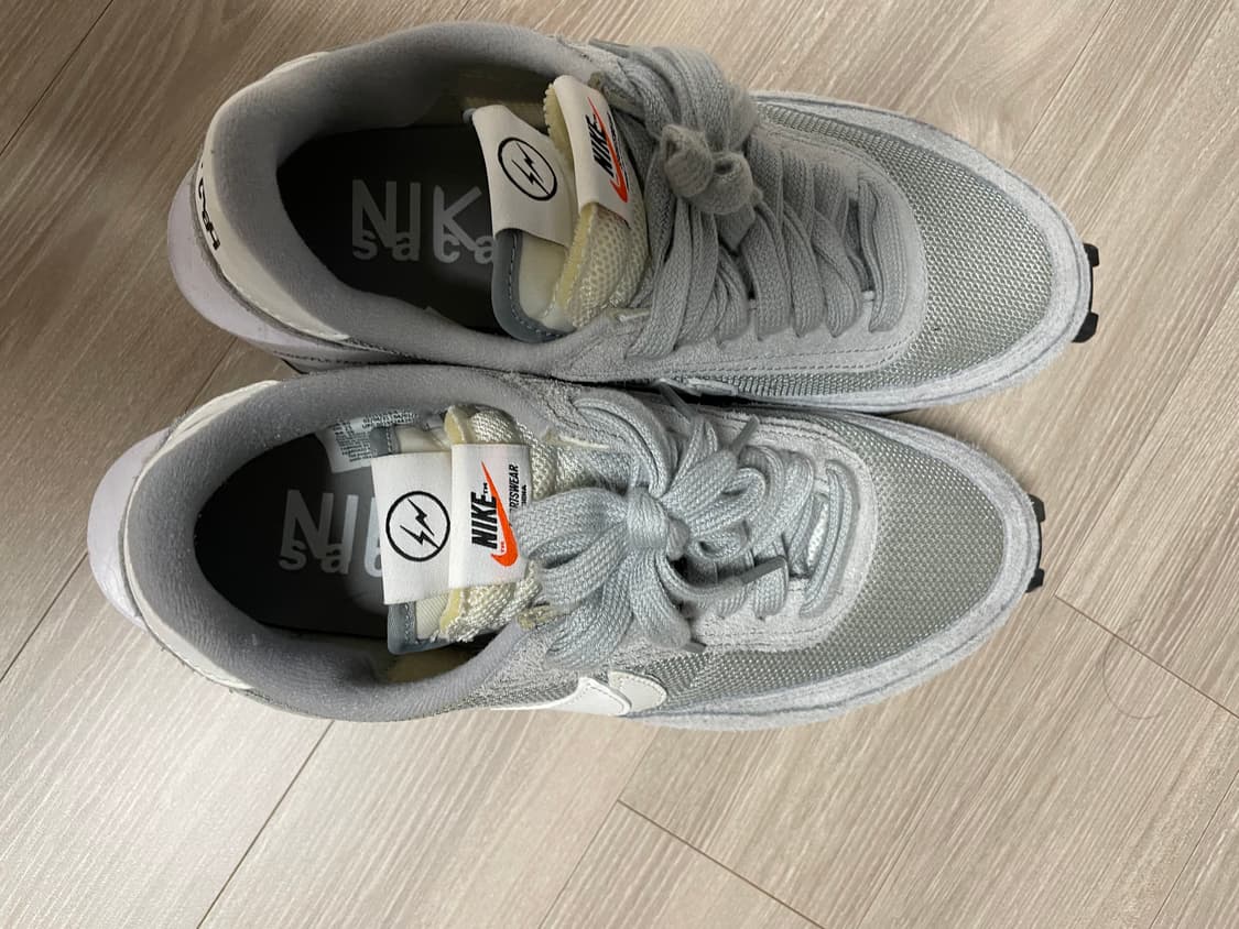 나이키 사카이 프라그먼트 LD와플 라이트 스모크 그레이 사이즈 2 상품이미지10