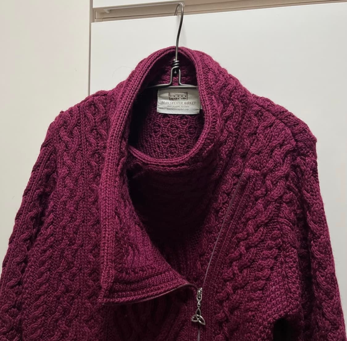 Aran Sweater Market 니트 집업 상품이미지4