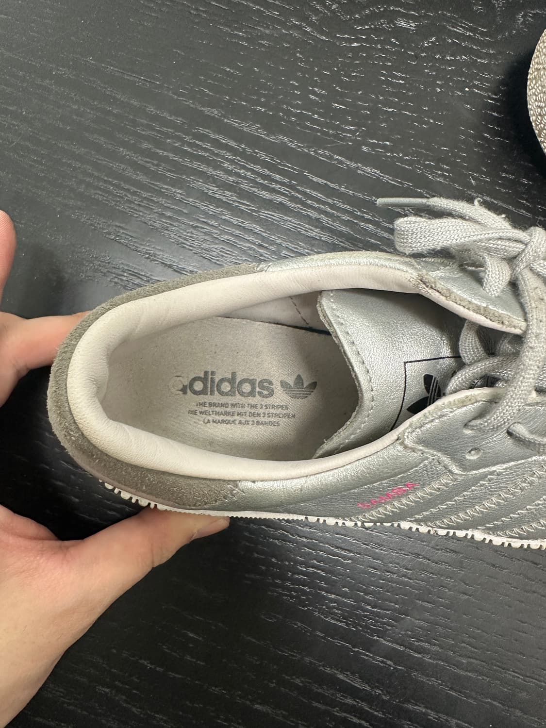 아디다스 삼바 실버 상품이미지5