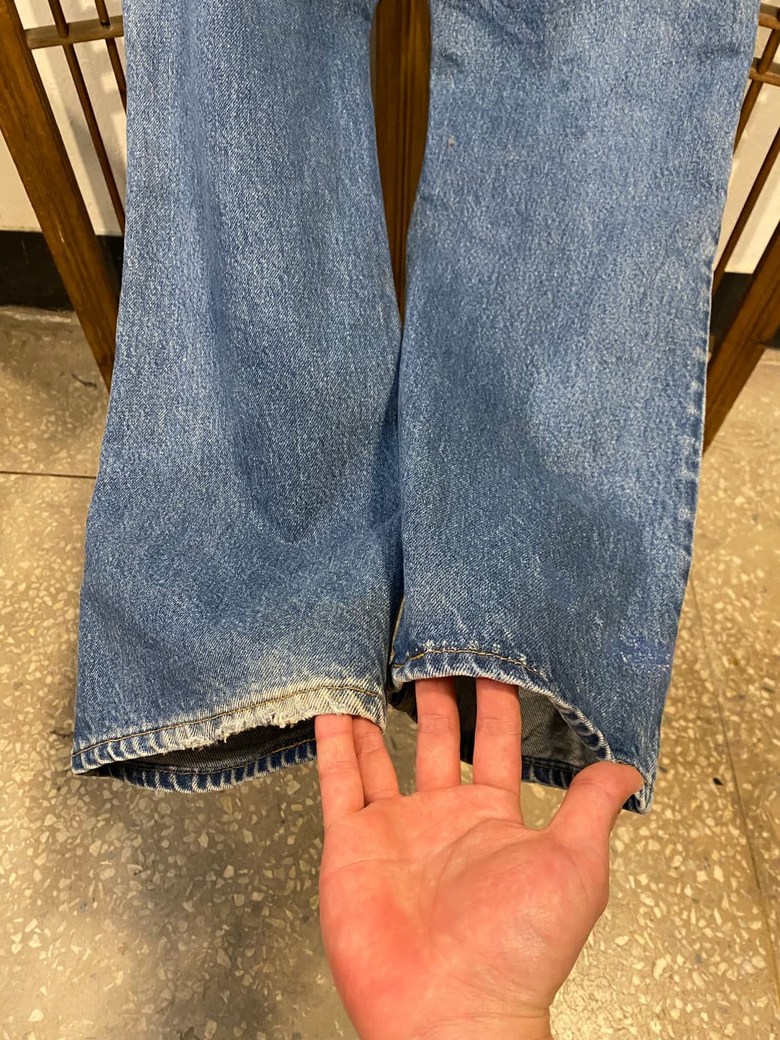 90S LEVI’S 517 USA 오렌지탭 35“ 상품이미지7