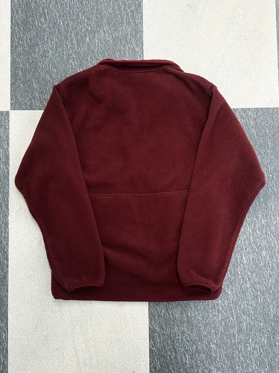 파타고니아 00s 신칠라 버건디 마수피얼 플리스  상품이미지7